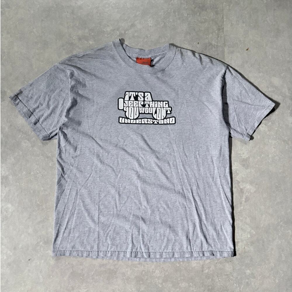 2000's Vintage Jeep Grey T-Shirt -XL